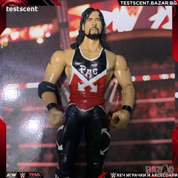 Екшън фигура WWE WWF Sean Waltman X-Pac 123 Kid Classic CUSTOM figure Basic Ruthless Aggression, снимка 1