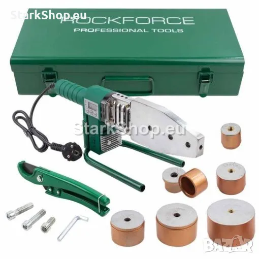 Професионален Поялник за Полипропилен 1500W ЛЕПАЧКА 20-63 мм ROCKFORCE, снимка 1