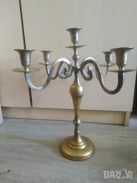 метален свещник, снимка 1