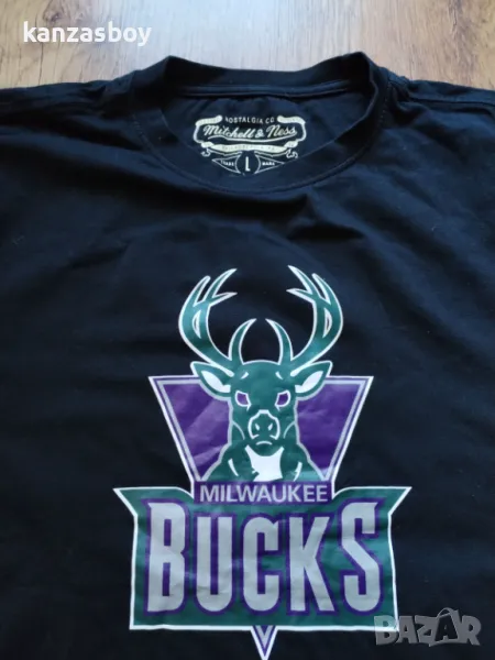 Mitchell & Ness - страхотна мъжка тениска L , снимка 1