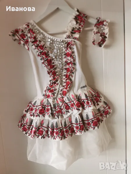 Детска рокля за латино спортни танци, снимка 1