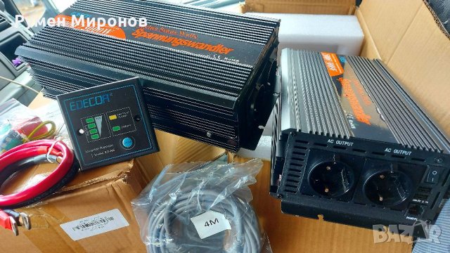 Продавам инвертор от 12 на 220 волта пълна синусоида за кемпер или каравана , снимка 6 - Друга електроника - 33851617