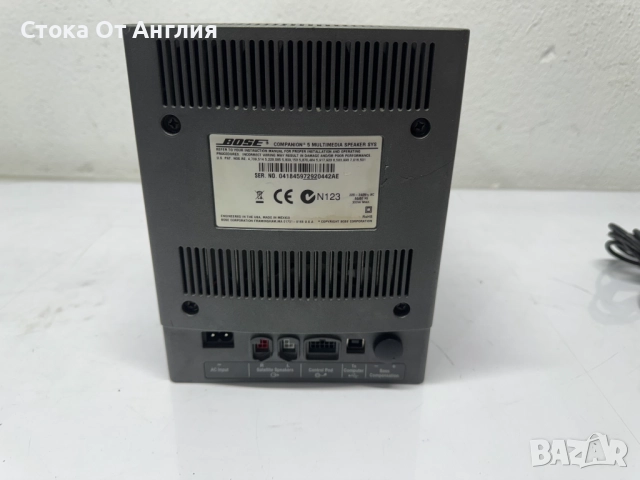 Аудио система - Bose Companion 5, снимка 5 - Аудиосистеми - 49117115
