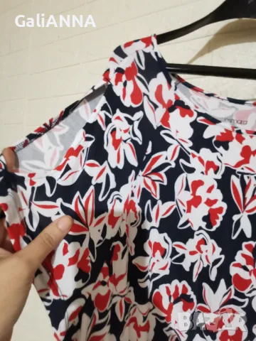 ДЪЛГА СТРАХОТНА РОКЛЯ 3XL-4XL, снимка 5 - Рокли - 50338942