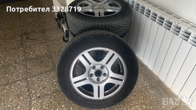 Алуминиеви джанти 16ки за vw 5 по 112, снимка 2 - Гуми и джанти - 42951033