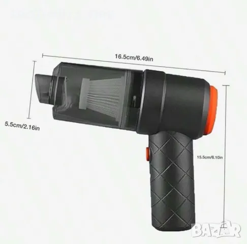 Акумулаторна прахосмукачка за автомобил, снимка 5 - Аксесоари и консумативи - 49191009