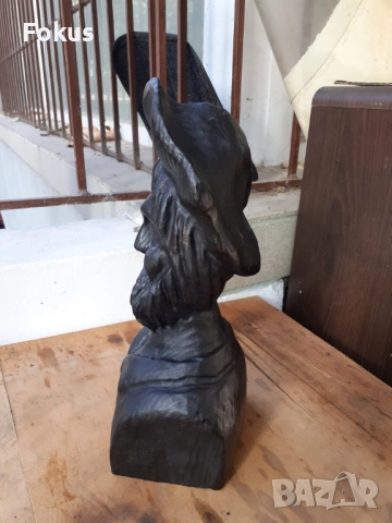 Уникална дърворезба фигура статуетка склуптура - Дон Кихот, снимка 2 - Антикварни и старинни предмети - 52828211