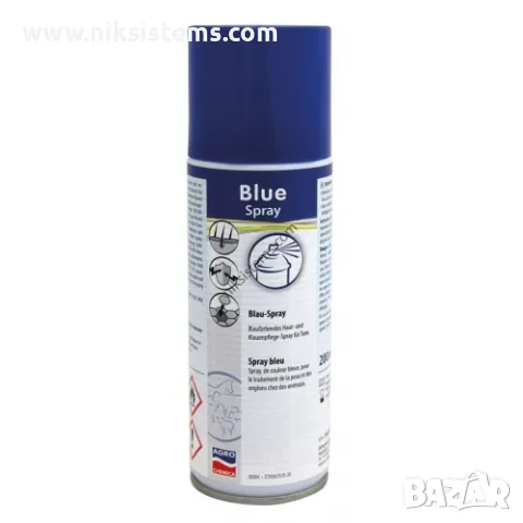 Спрей за дезинфекция на Рани - Blue Spray - Арт. №: 15890