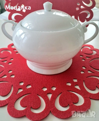Супник, чайник и камбанка, снимка 2 - Сервизи - 53721166