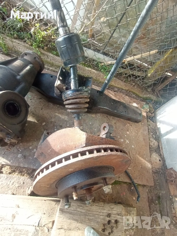 Предна лява полуоска+карета+спирачен диск+главина+шенкел за Киа Соренто-дизел 2.5 CRDI 16 V-140 к.с.