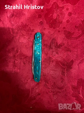 Старо джобно ножче В.Търново, снимка 3 - Антикварни и старинни предмети - 53628072