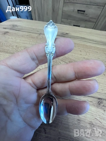 Шест винтидж уникални сребърни лъжички, снимка 3 - Антикварни и старинни предмети - 53162449