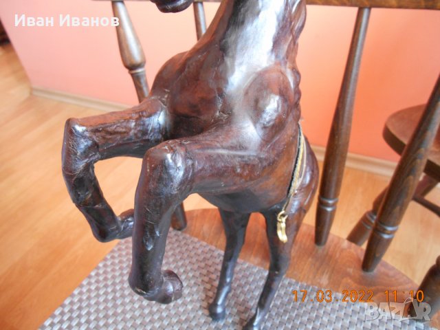 Leather horse vintage, снимка 9 - Други ценни предмети - 39428308