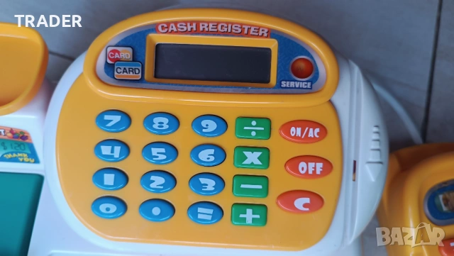 Детски касов апарат с калкулатор, снимка 4 - Образователни игри - 29394655