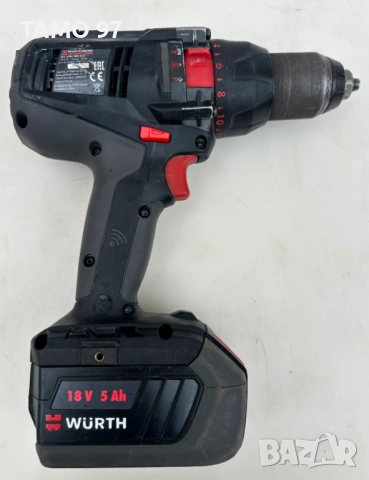 Wurth ABS 18 Power Combi - Мощен безчетков ударен винтоверт 2x18V, снимка 6 - Винтоверти - 52916100