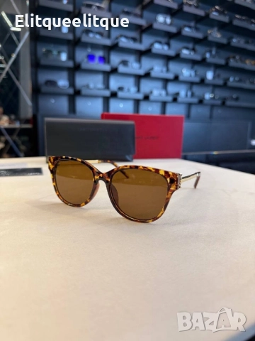 очила с черен обикновен калъф и Ув защита ysl saint laurent , снимка 13 - Слънчеви и диоптрични очила - 52259789