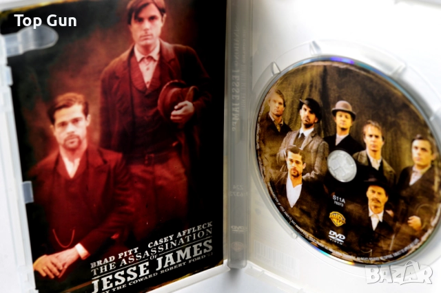ДВД Убийството на Джеси Джеймс (Брад Пит) DVD, снимка 2 - DVD филми - 51950559