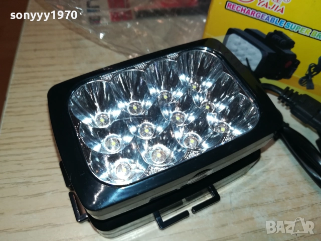 ЛЕД ПРОЖЕКТОР ЗА ГЛАВА-ЧЕЛНИК 1910251909, снимка 6 - Екипировка - 52109592