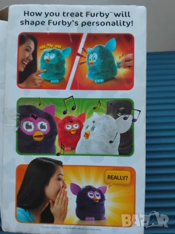 Furby - оригинална интерактивна играчка с кутия, снимка 6 - Музикални играчки - 52742824