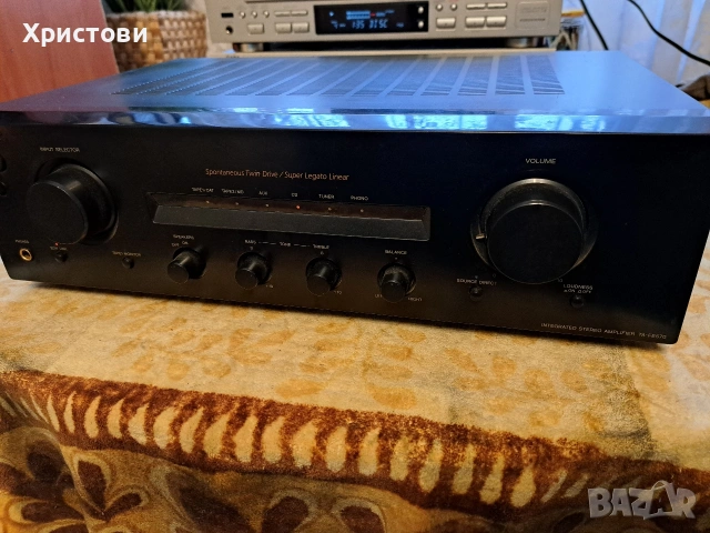Продавам оригинален усилвател SONY TA - FE 570 , снимка 3 - Ресийвъри, усилватели, смесителни пултове - 53336052