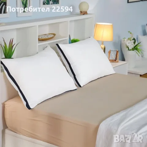 Възглавници Utopia Bedding 2 броя 40 x 70 см микрофибър с 3D полиестерна пълнеж , снимка 5 - Възглавници - 55744042