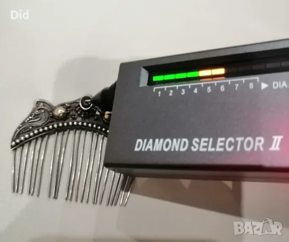 Стара сребърна фиба с гранат и злато. , снимка 6 - Антикварни и старинни предмети - 47983185