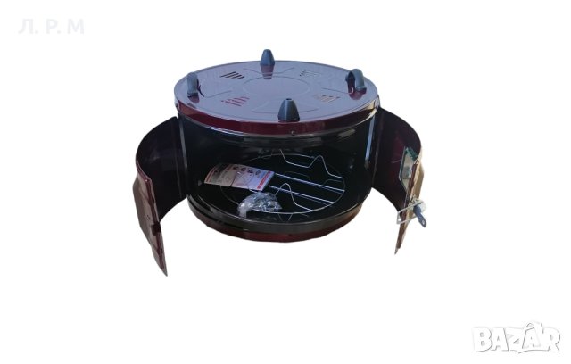 Емайлирана Кръгла фурна - обем 36 литра, снимка 7 - Печки, фурни - 44192310