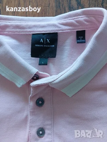 Armani Exchange - мъжка тениска р-р L, снимка 2 - Тениски - 55865945