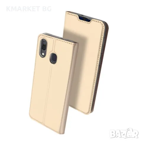 Samsung Galaxy A30 / A20 DUX DUCIS Кожен Калъф и Протектор, снимка 1 - Калъфи, кейсове - 48375311