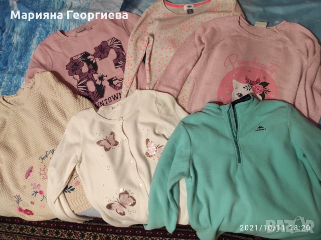 Детски блузи, пуловери, снимка 1 - Детски Блузи и туники - 34432218