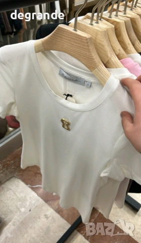 Високо качество дамска тениска Pinko, снимка 4 - Тениски - 53289244