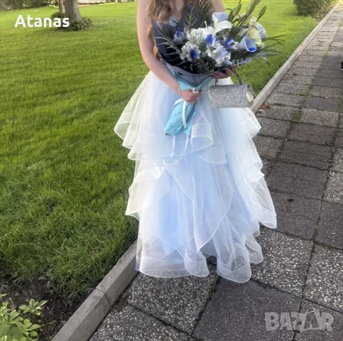 Официална рокля за абитуриентски бал размер S, снимка 3 - Рокли - 55934085