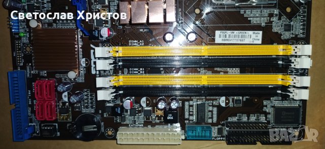 Продавам дънна платка Asus P5QPL-VM Сокет 775, снимка 3 - Дънни платки - 41509185