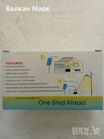 🔋Соларен контролер CMTD-2410W – 10A, 12/24V, за кемпери, каравани и малки соларни системи, снимка 3 - Друга електроника - 50686355