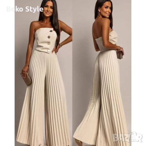 Гащеризон плисе тип бюстие