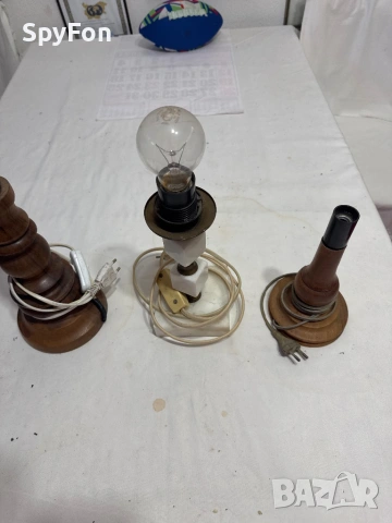 Настолни осветителни тела Ламби с абажури, снимка 7 - Настолни лампи - 43362794