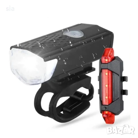 Стоп + Фар за Велосипед, снимка 3 - Аксесоари за велосипеди - 44490133