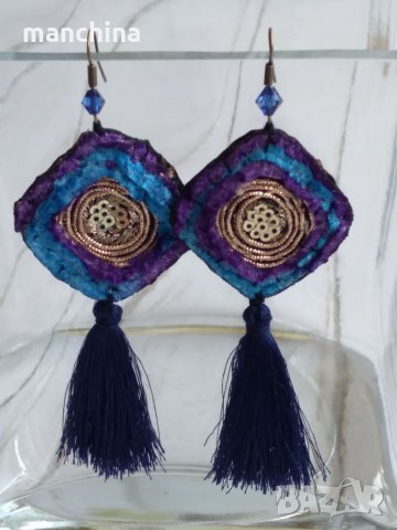 Обеци "Цветности", снимка 5 - Обеци - 33907736