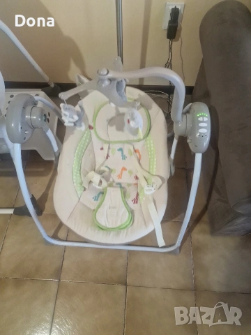 CANGAROO ЕЛЕКТРИЧЕСКА БЕБЕШКА ЛЮЛКА BABY SWING+, снимка 7 - Детски люлки - 53303937