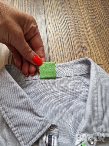 Страхотна мъжка риза HUGO BOSS размер L, снимка 4 - Ризи - 50669799