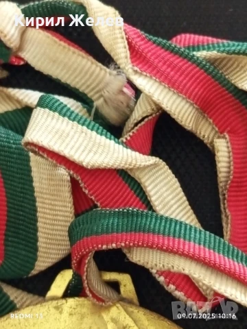 Стар рядък медал от соца СПАРТАКИАДА на СТРОЙТЕЛИТЕ за КОЛЕКЦИОНЕРИ 44889, снимка 8 - Антикварни и старинни предмети - 50959121