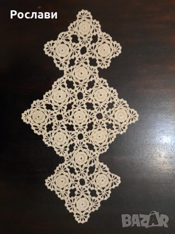 055. Миля за украса, малък размер, плетени на една кука , снимка 6 - Декорация за дома - 36073482