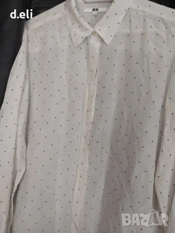 UNIQALO Size M-L 100%  Коприна.  Нова риза, снимка 2 - Ризи - 49696965