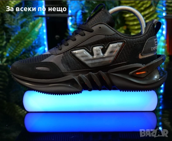 Emporio Armani Мъжки Маратонки С Кутия👟Мъжки Спортни Обувки - 2 Цвята Код S310, снимка 6 - Маратонки - 52427791