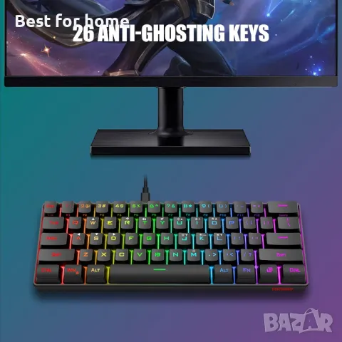 Геймърски комплект RedThunder G62, снимка 4 - Клавиатури и мишки - 48488199