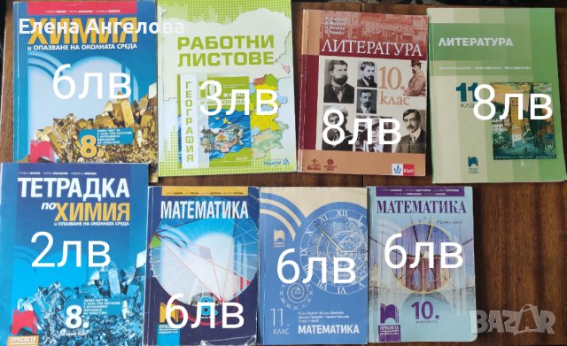 Учебници/уч. тетрадки за 8, 9, 10, 11 клас, снимка 2 - Учебници, учебни тетрадки - 42244865