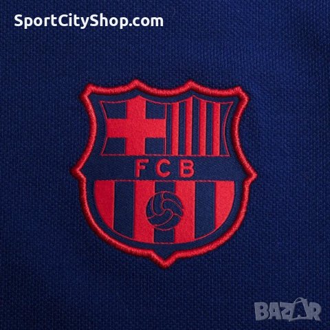 Мъжка поло тениска Nike FC Barcelona CV8695-455, снимка 3 - Тениски - 40494334