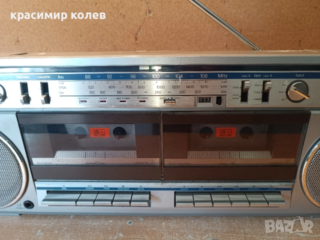 радиокасетофон "SIEMENS club 818", снимка 2 - Радиокасетофони, транзистори - 51994345