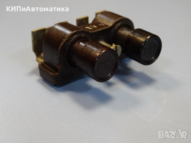 двоен електромеханичен бутонен ключ пуск-стоп(кнопка пуск-стоп СССР)