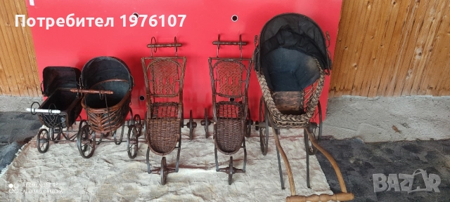 Лот от арт ретро колички за кукли, снимка 14 - Колекции - 51451297